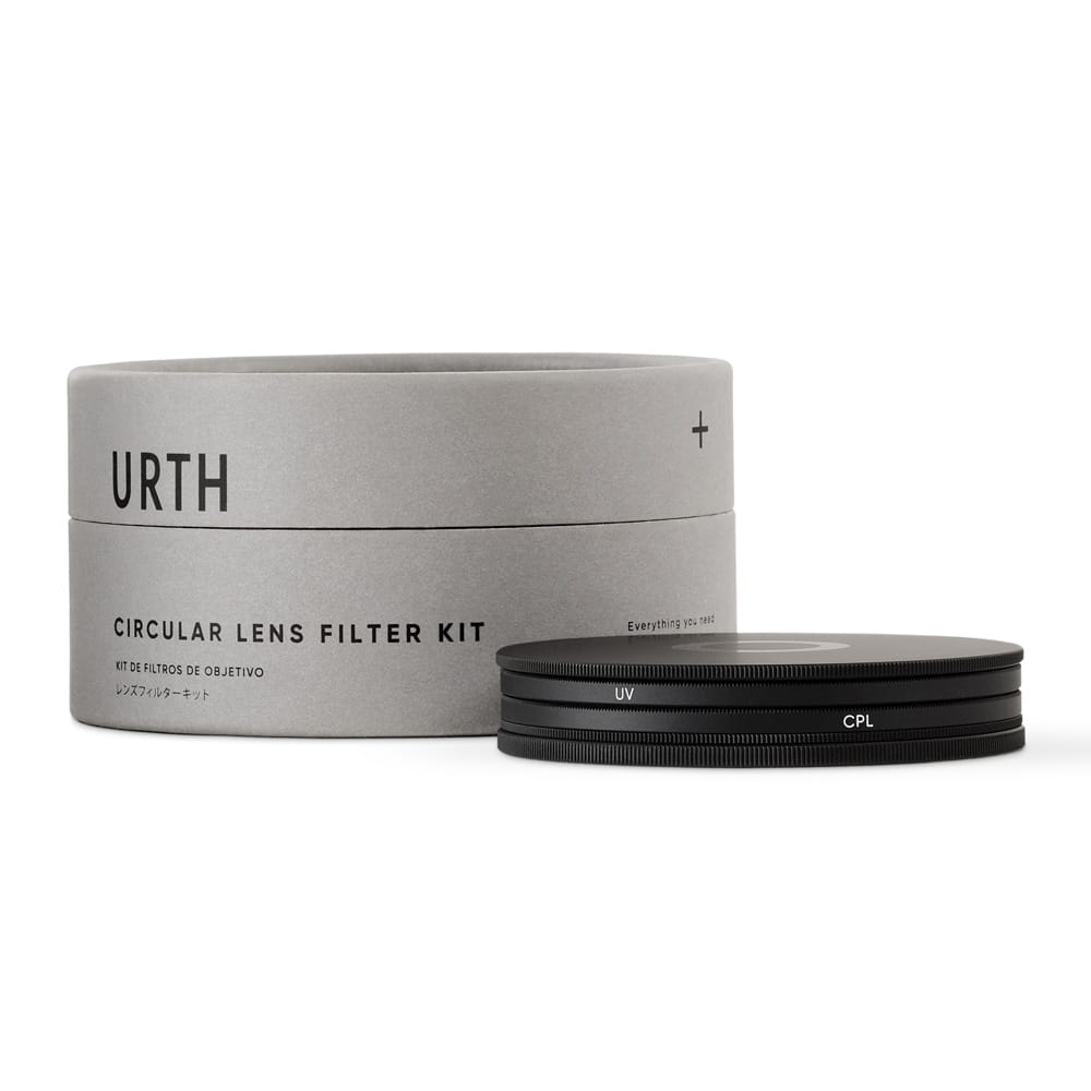 urth 49mm uv + circular polarizing (cpl) lens filter kit (plus+)